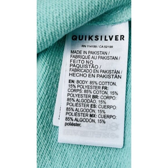 Quiksilver Women Oversized Crew neck sunscape Sweatshirt Size M EQWFT03040 BGH0 - Picture 5 of 7